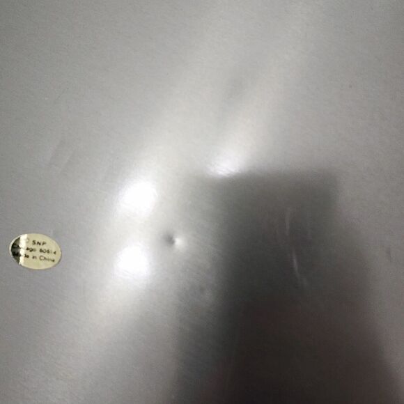 SNP Holiday Tin Tray Home For The Holidays with Red Bridge & Sleigh 11.5 In READ - Picture 4 of 9